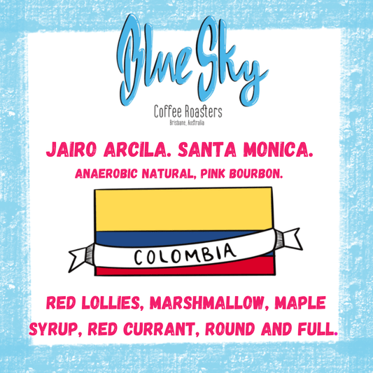 Santa Monica - Colombia, Pink Bourbon - Blue Sky Coffee Roasters