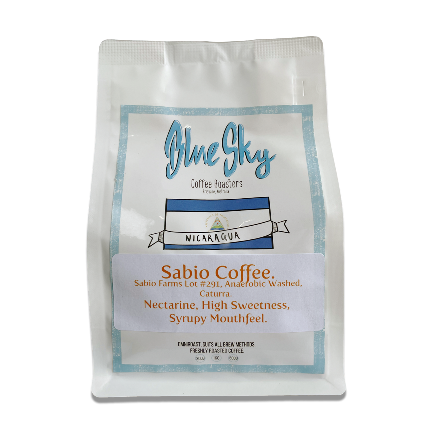 Sabio Lot #291 - Nicaragua, Anaerobic Washed