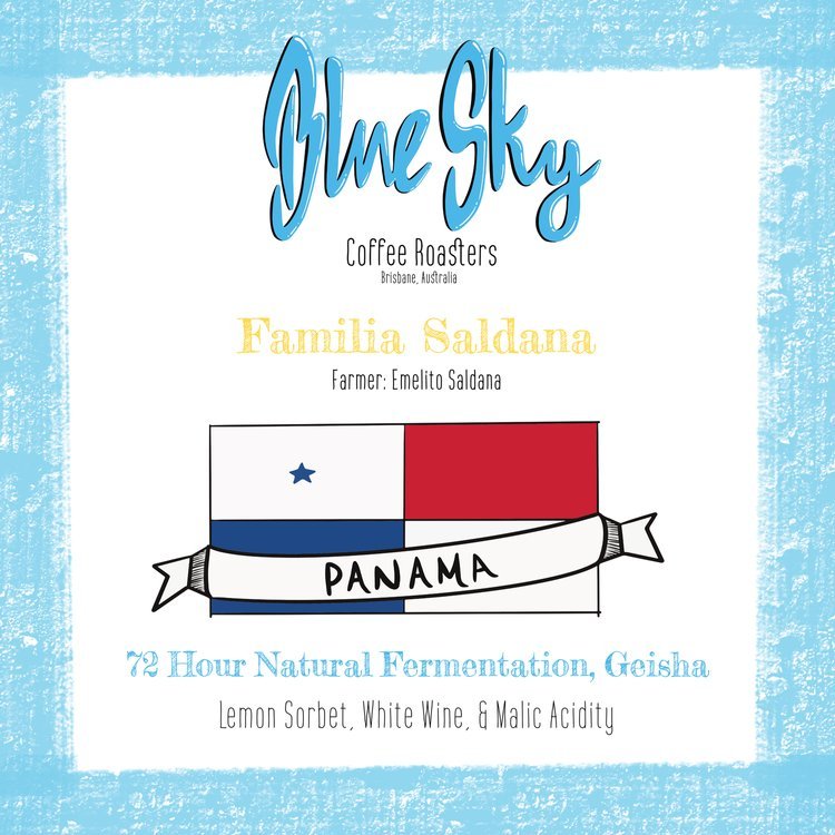Familia Saldana - Panama, Geisha - Blue Sky Coffee Roasters